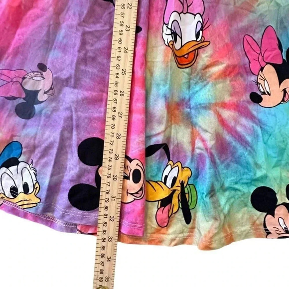 Wild Rich Kids Paisley Dress Girls Size 11/12 tie dye mickey & friends sleeveles - Picture 8 of 11